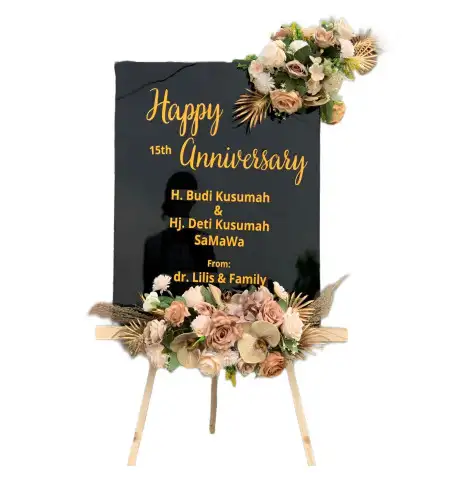 Papan Bunga Akrilik Meteseh