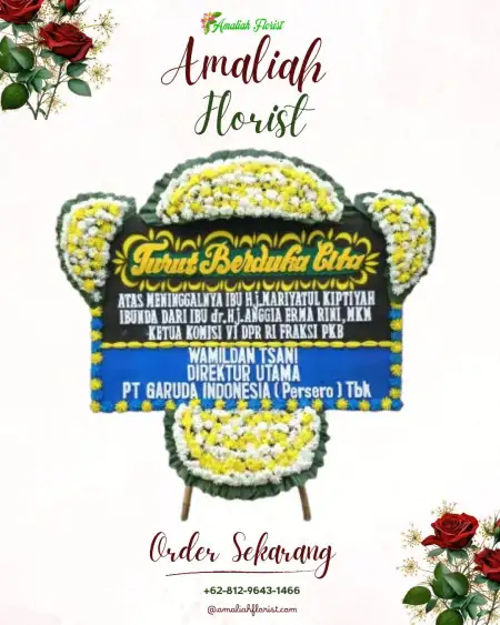 Papan Bunga Duka Meteseh